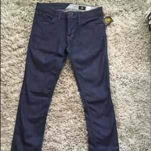 Dark Blue Volcom Jeans 29 (18) 2x4 Skinny Jeans